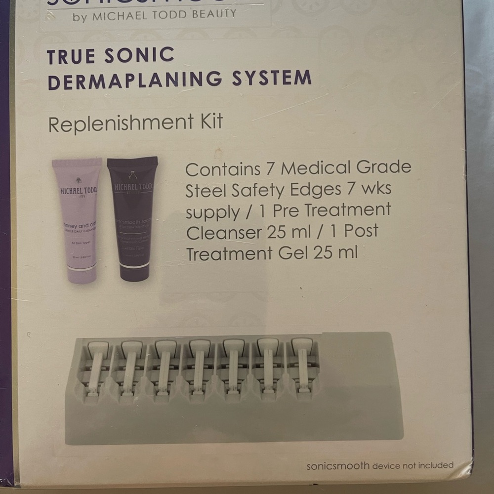 Michael, Todd, sonic smooth, derma, planing replenishment kit